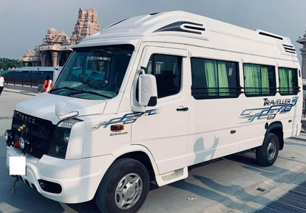 Hire 12 Tempo Traveller for Family Trips